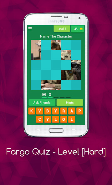 Run android online APK Fargo Quiz - Level [Hard] from MyAndroid or emulate Fargo Quiz - Level [Hard] using MyAndroid